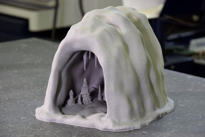 grotta stampata in 3D